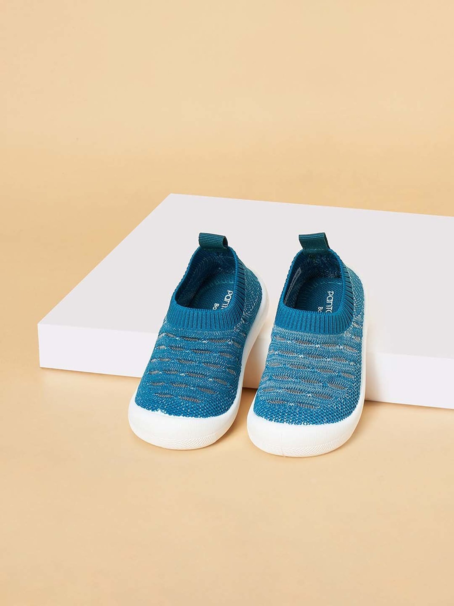 Pantaloons Baby Teal Blue Casual Slip-Ons