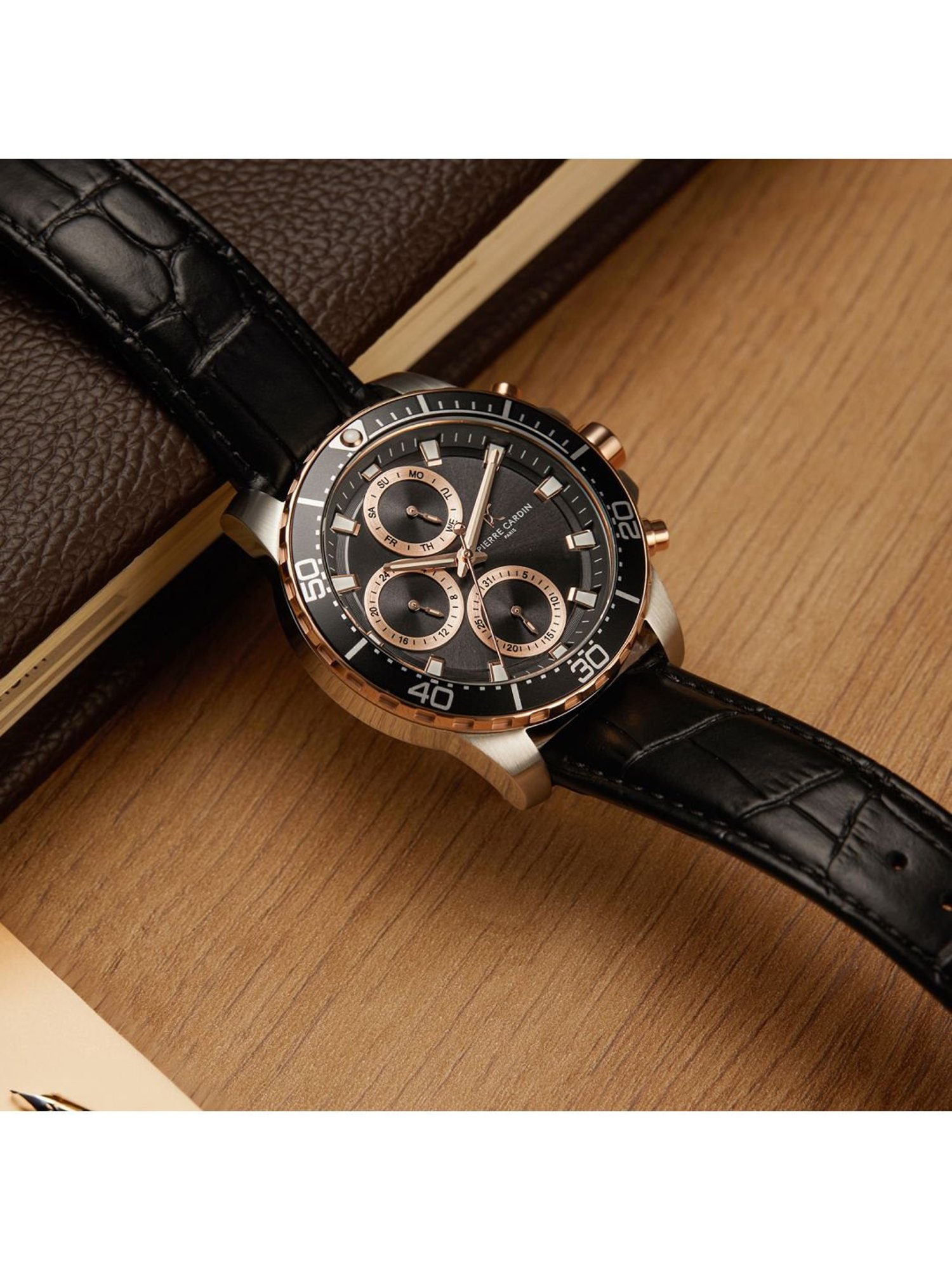 Pierre Cardin CF.0102.LB.2 Nation Analog Watch for Men