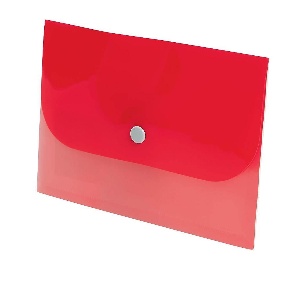Staples Plastic Envelope with Snap Closure Coupon Size Assorted (51797) 2757006