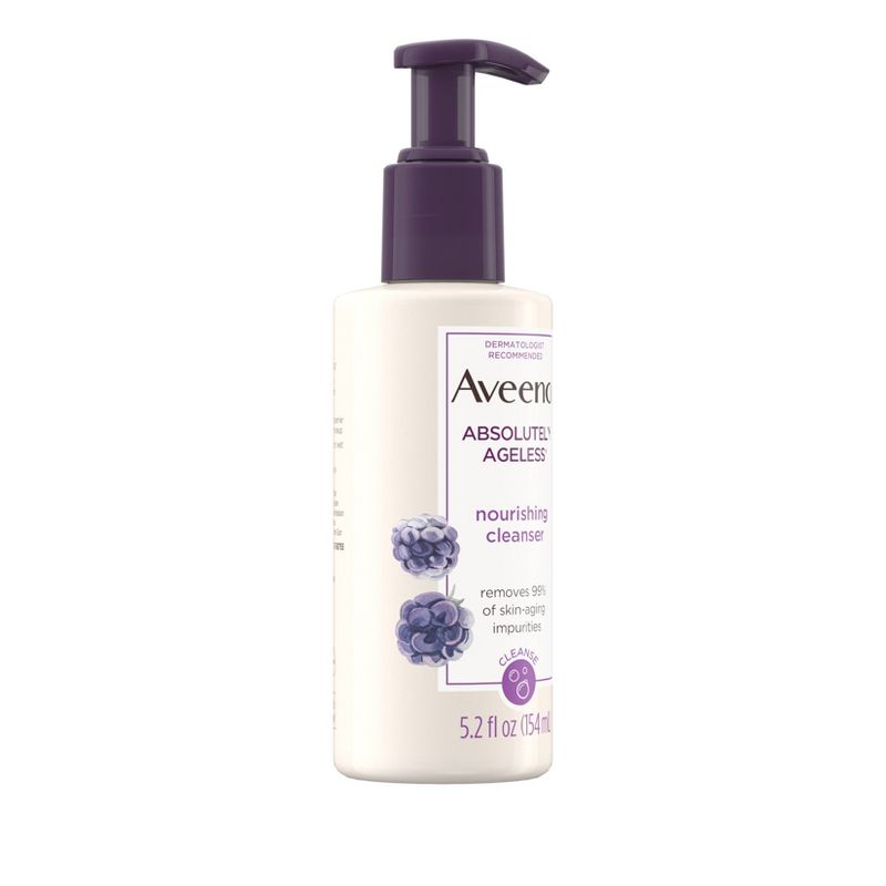 Aveeno Absolutely Ageless Facial Nourishing Anti-Aging Cleanser - 5.2 fl oz