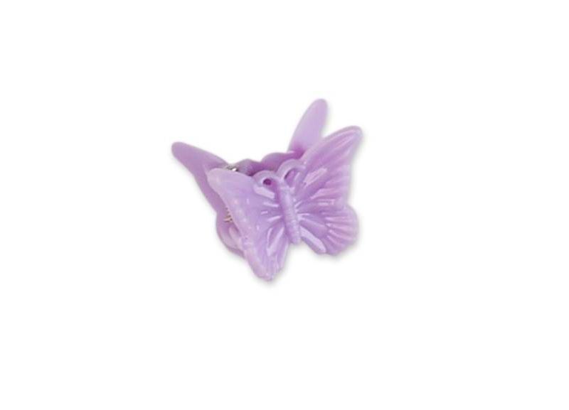 scunci Butterfly Bright Colors Mini Jaw Clips - 12ct