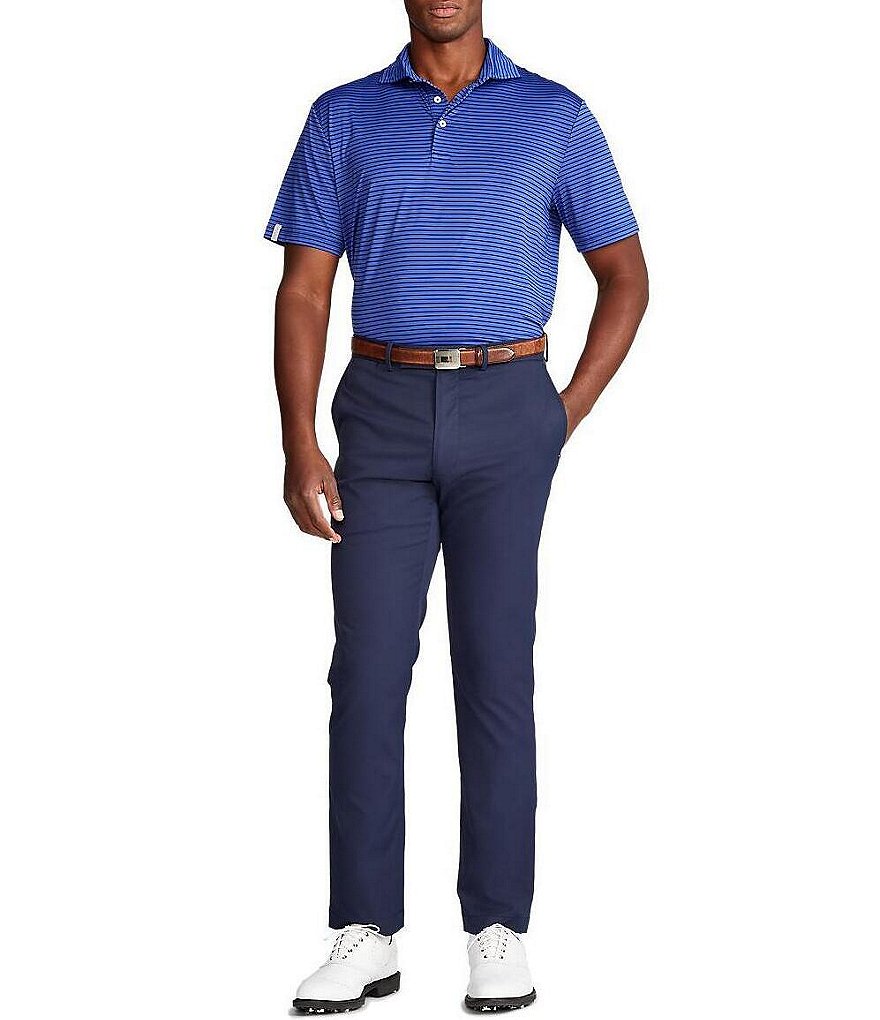 IBKUL Long-Sleeve IceFil&reg; Polo Shirt