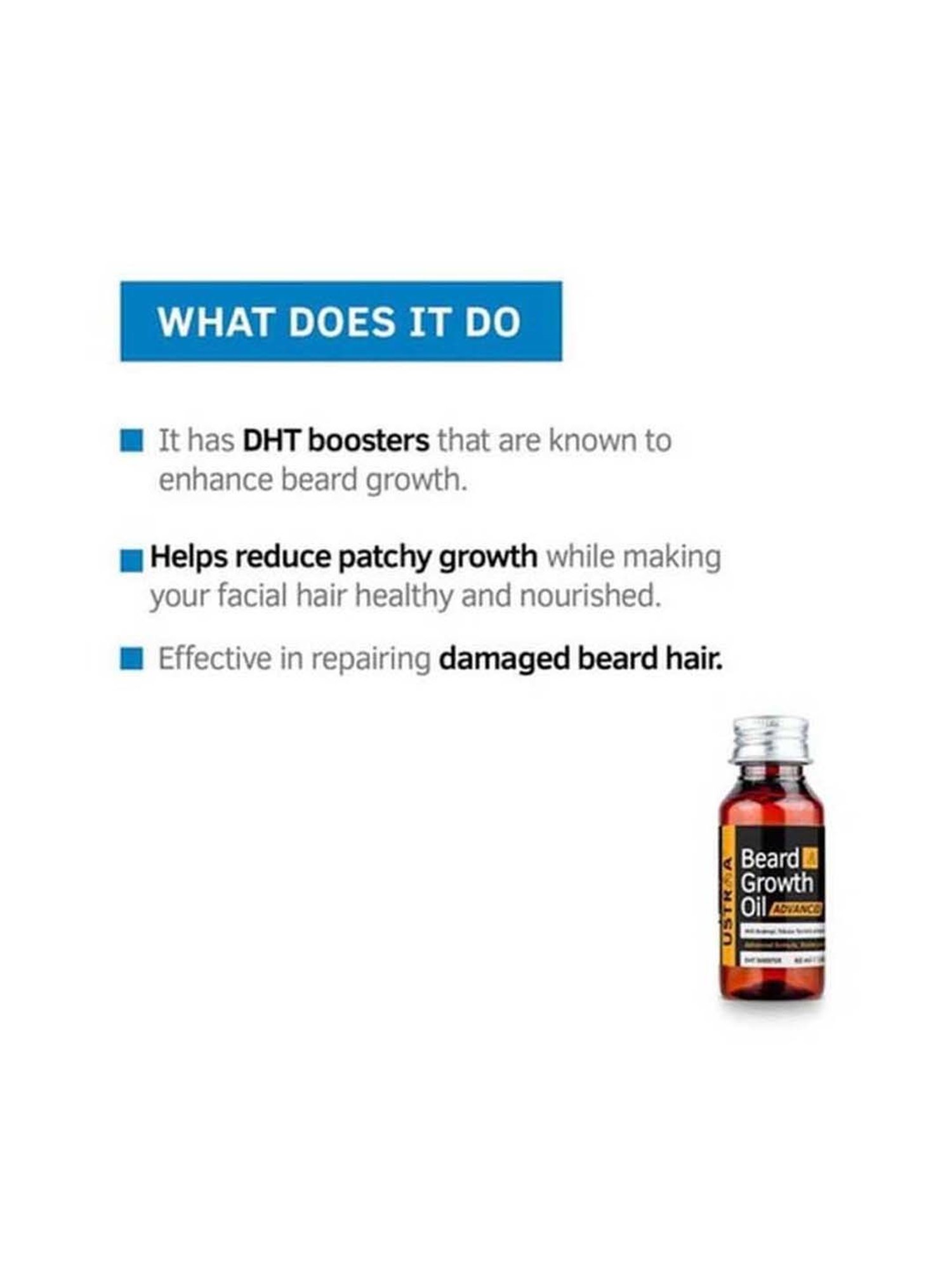 Ustraa Beard Growth Oil Advanced (Set of 2)