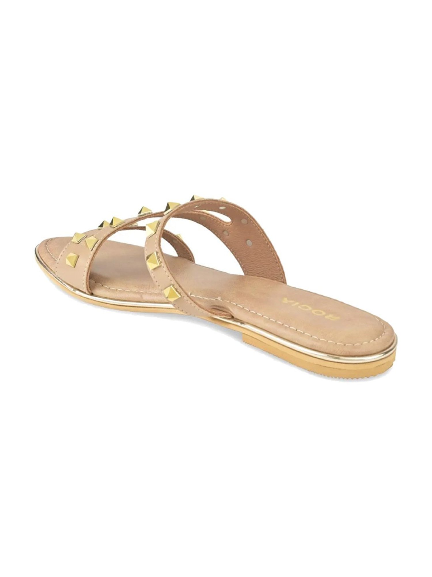 Rocia by Regal Women's Beige Casual Sandals
