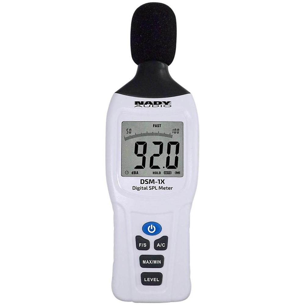 Nady DSM-1X Digital SPL Meter - Accurately measures sound pressure levels, confirms multiple speakers are adjusted to be the same volume
