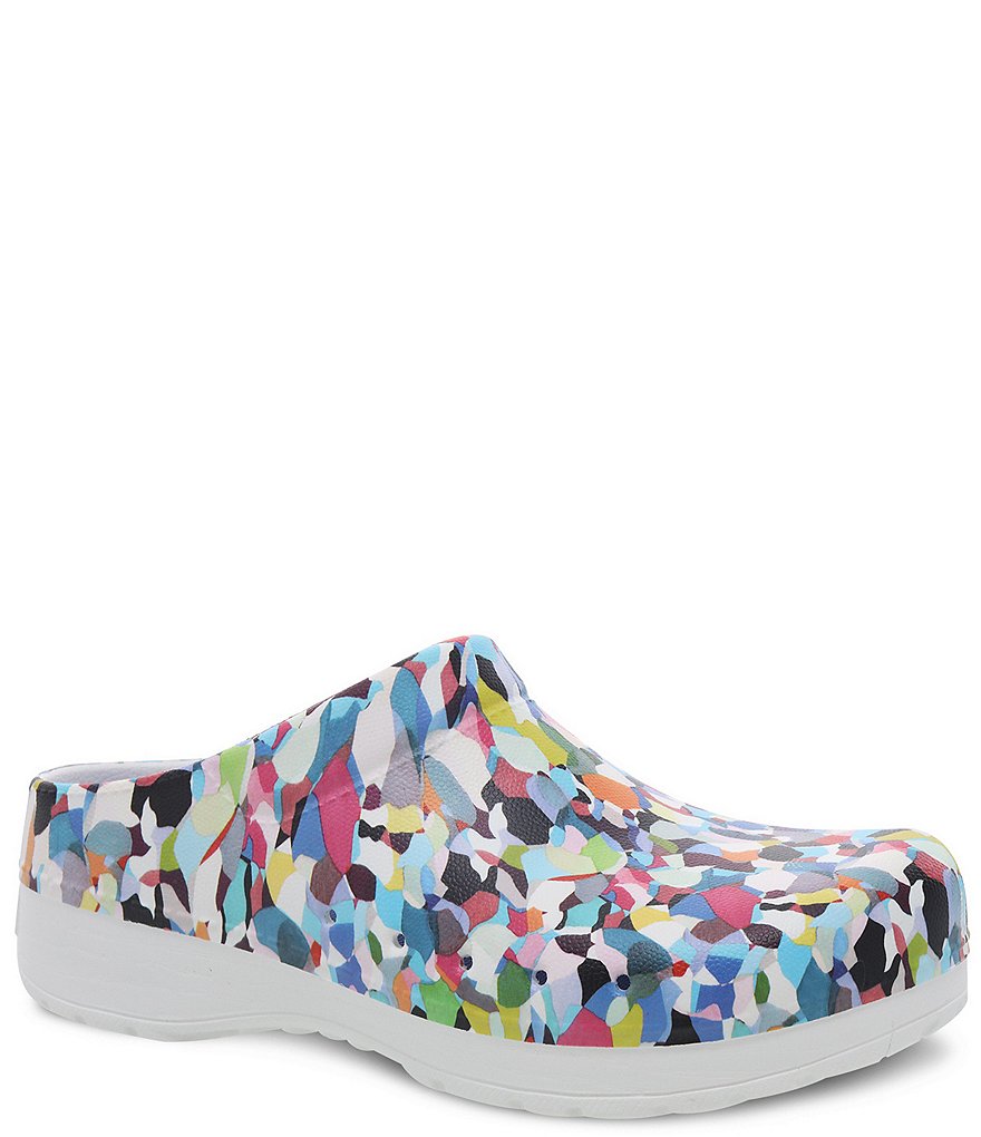 Dansko Kane Kaleidoscope Mule Clogs