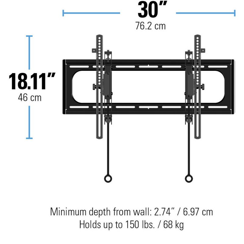 Sanus VLT6 Premium Series Advances Tilt TV Mount for 46" - 90" TV