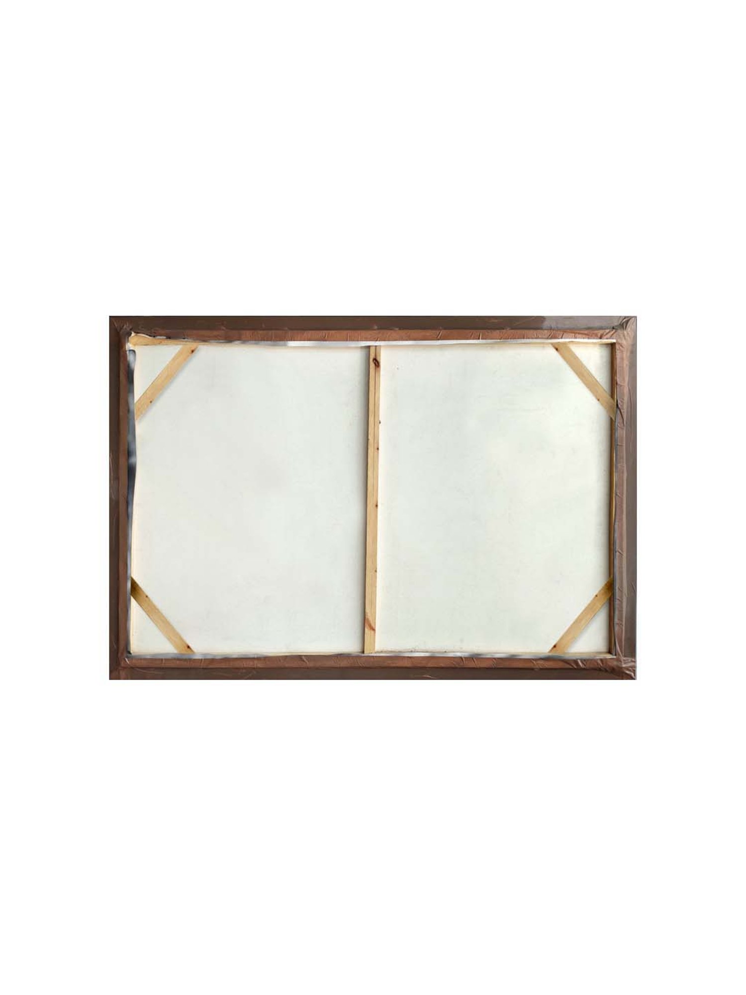 999store Grey & Yellow Trees Forest Canvas Painting