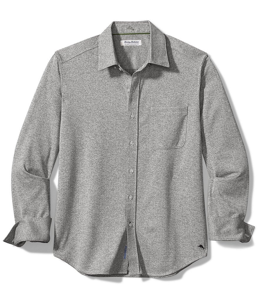 Tommy Bahama Big & Tall San Lucio Long-Sleeve Recycled Materials Woven Shirt