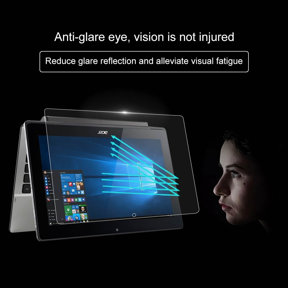 17 inch Laptop Universal Matte Anti-glare Screen Protector, Size: 339 x 271mm