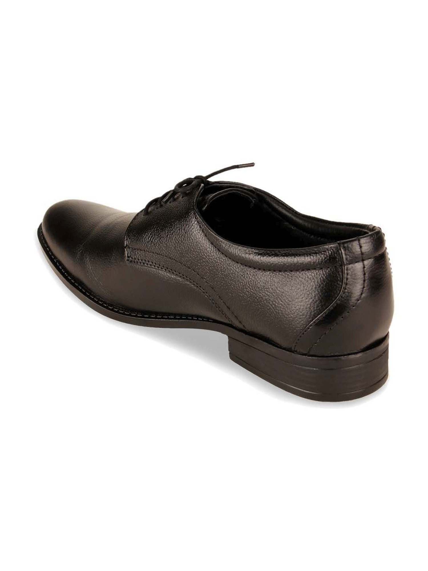 Regal Men's Black Derby Shoes