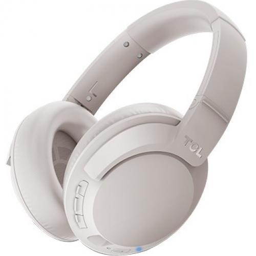tcl elit400bt wireless onear headphones hires headphones with 60 hour playtime and fast charge  cement gray