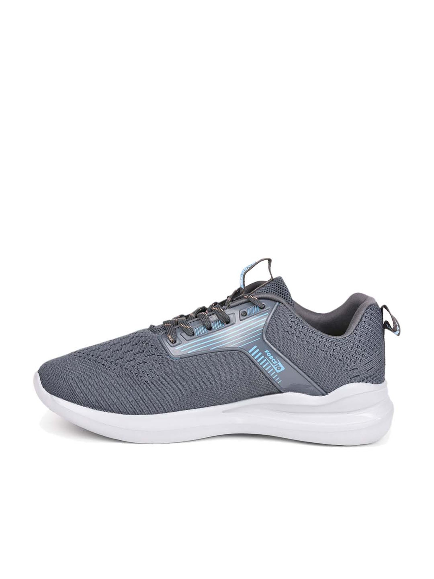 Force 10 by Liberty Men's Grey Running Shoes