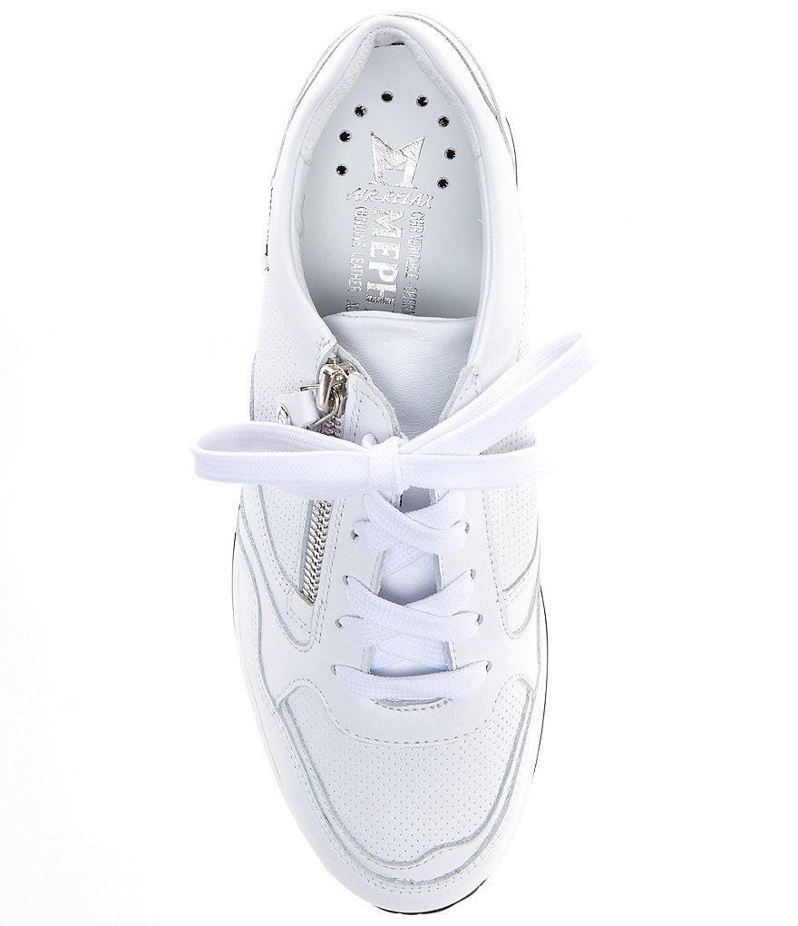 Donald Pliner Pelham Neoprene Mixed Leather Slip-On Wedge Sneakers