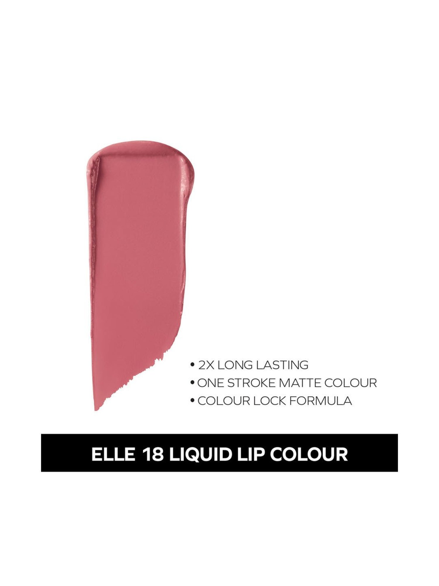 Elle 18 Liquid Lip Colour Nude Pump - 5.6 ml