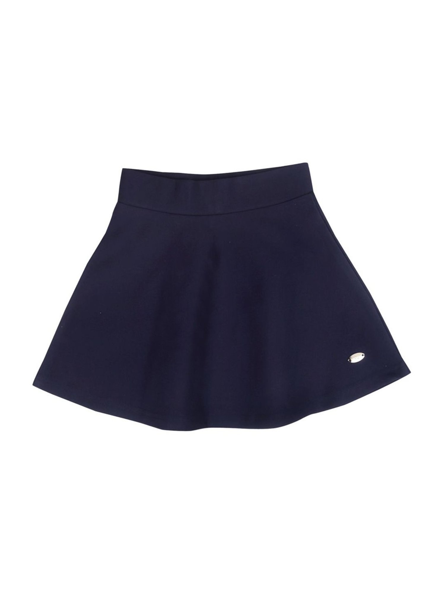 Tiny Girl Kids Navy Regular Fit Skirt