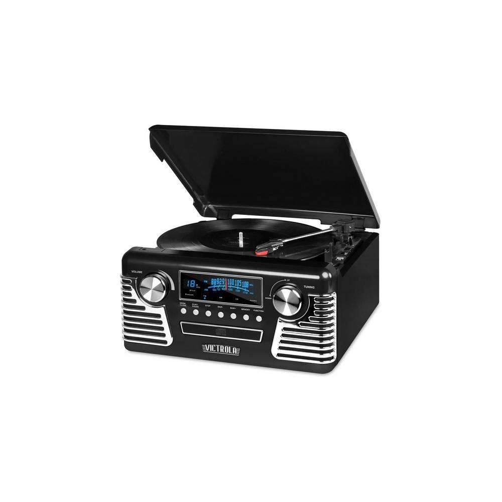 Bluetooth Stereo Turntable with CD