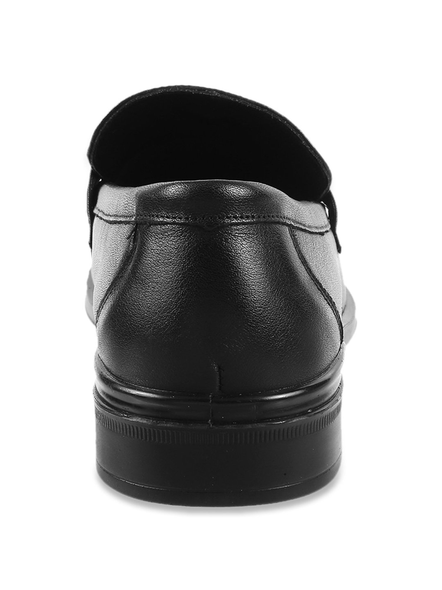 J. Fontini by Mochi Men's Black Formal Loafers