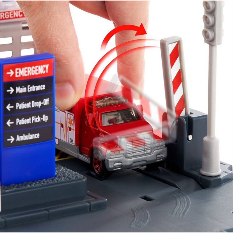 Matchbox Action Drivers Matchbox Helicopter Rescue Playset