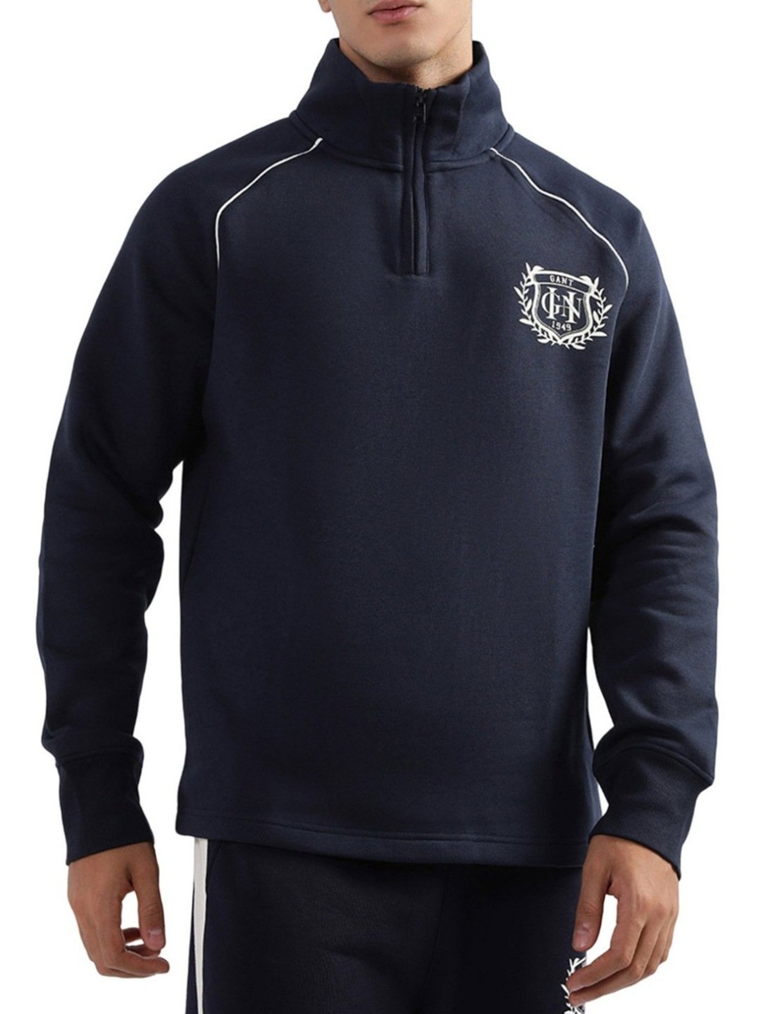 Gant Navy Regular Fit Sweatshirt