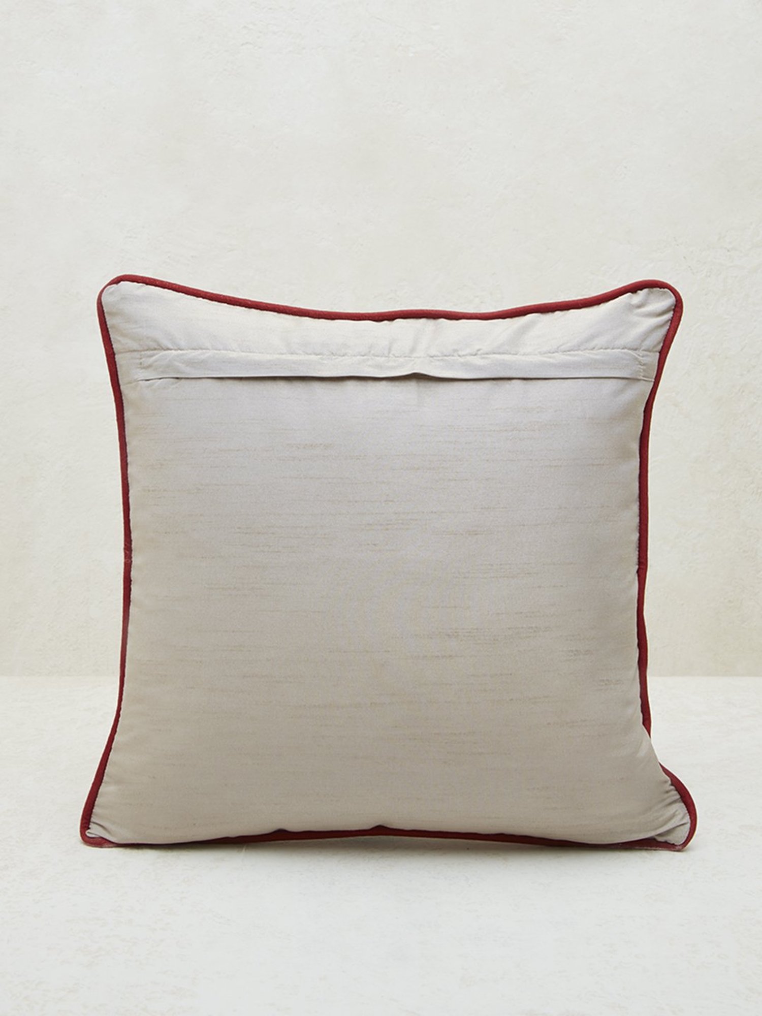 Westside Home Pink Floral Printed Cushion Cover