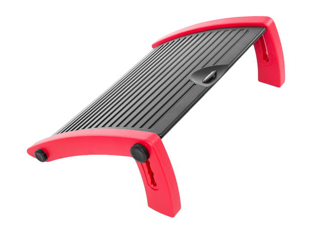 AKRacing Plastic Footrest Grey, Adjustable to Multiple Tilt Angles (AK-FOOTREST-GY-NA)