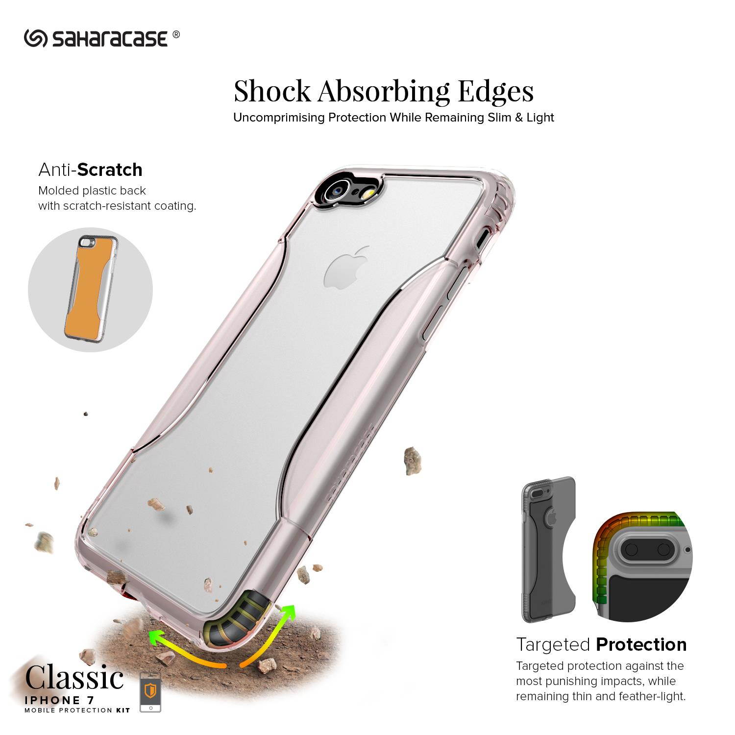 Moshi Vitros Clear Case for iPhone 11 - For Apple iPhone 11 Smartphone - Clear, Raven Black - High Gloss