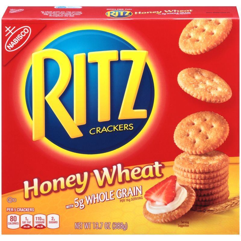 Ritz Honey Wheat Crackers - 13.7oz