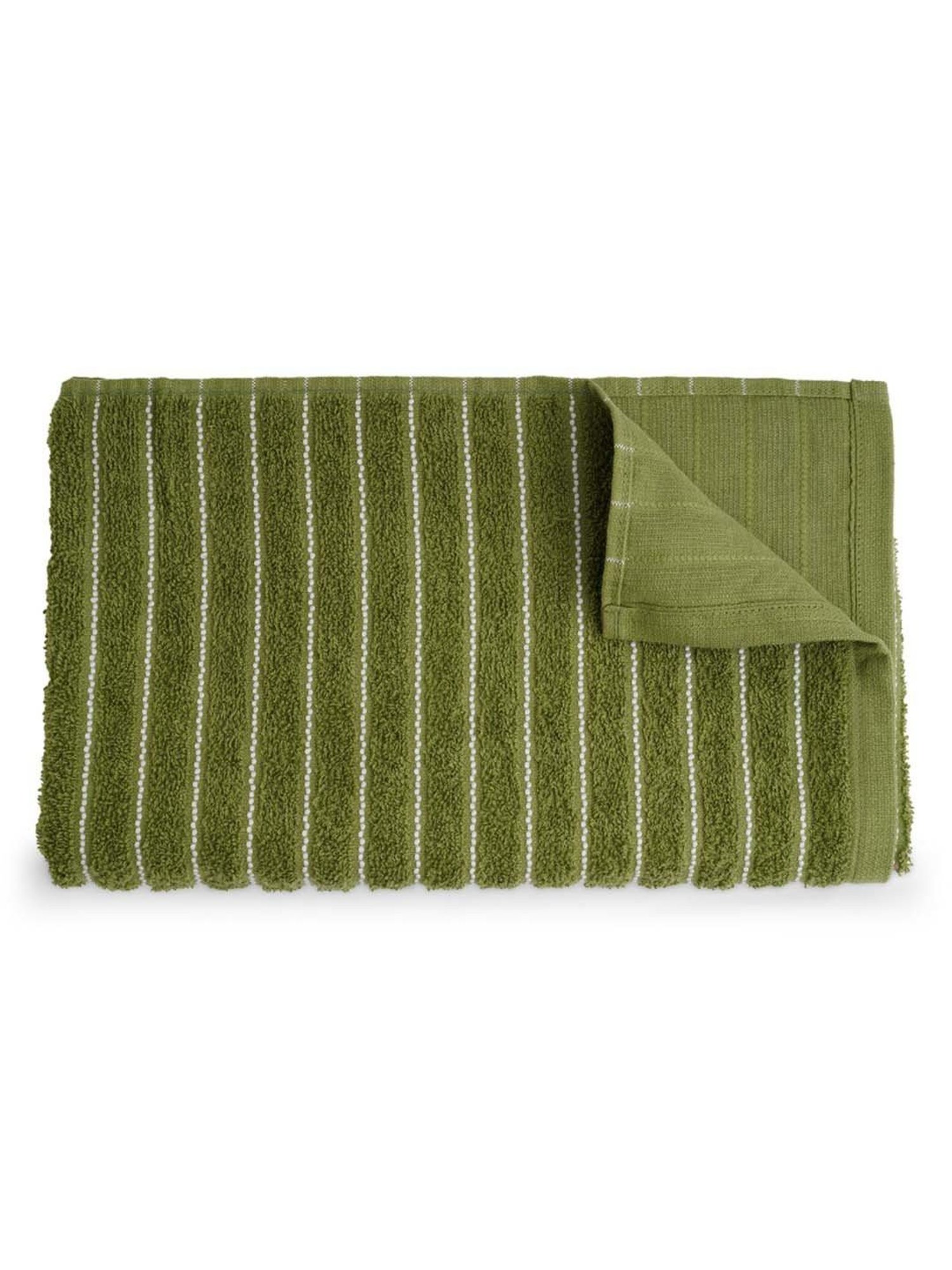 Welspun 2-In-1 Apple Green Cotton 250 GSM Bath Towel
