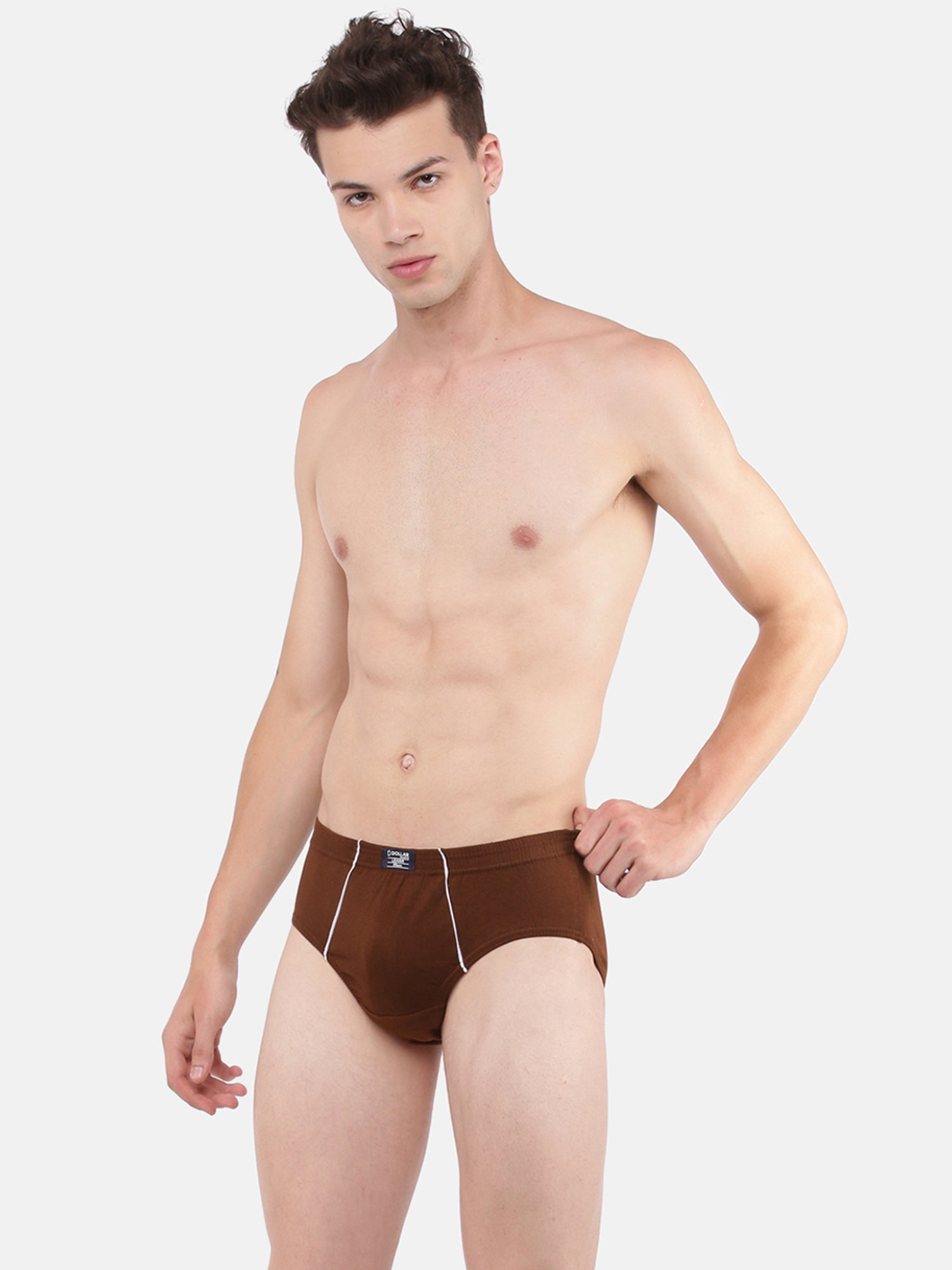 Dollar Lehar Multicolor Regular Fit Briefs (Pack of 10)