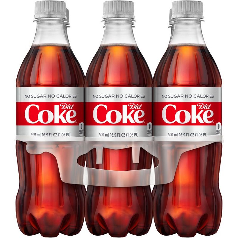 Diet Coke - 6pk/16.9 fl oz Bottles