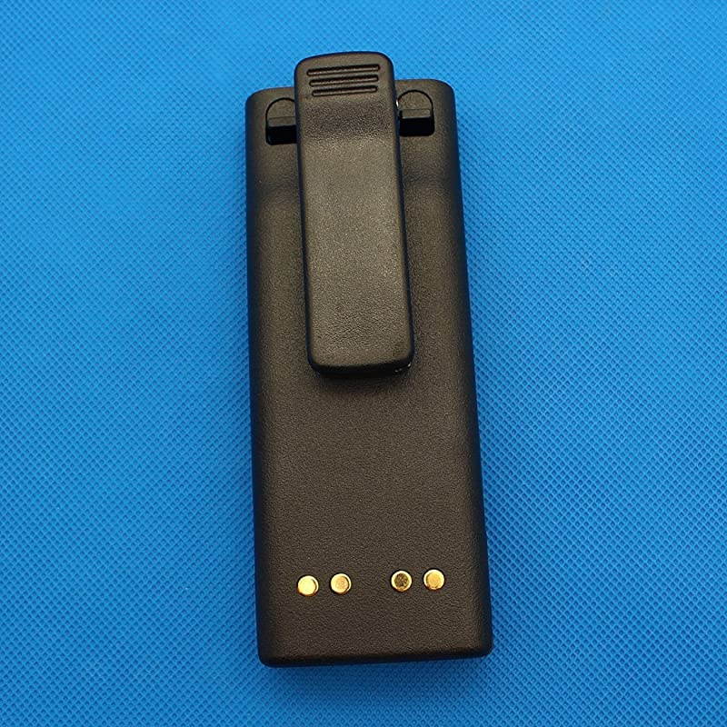 1800mAh Replacement NIMH Battery + Belt Clip for Motorola GP900 GP1200 GP2010 GP2013 HT1000 HT6000 MT2000 MT2100 MTS2000 MTX838 MTX8000 MTX9000 MTXLS MTZ2000 PTX1200 JT1000 Radios