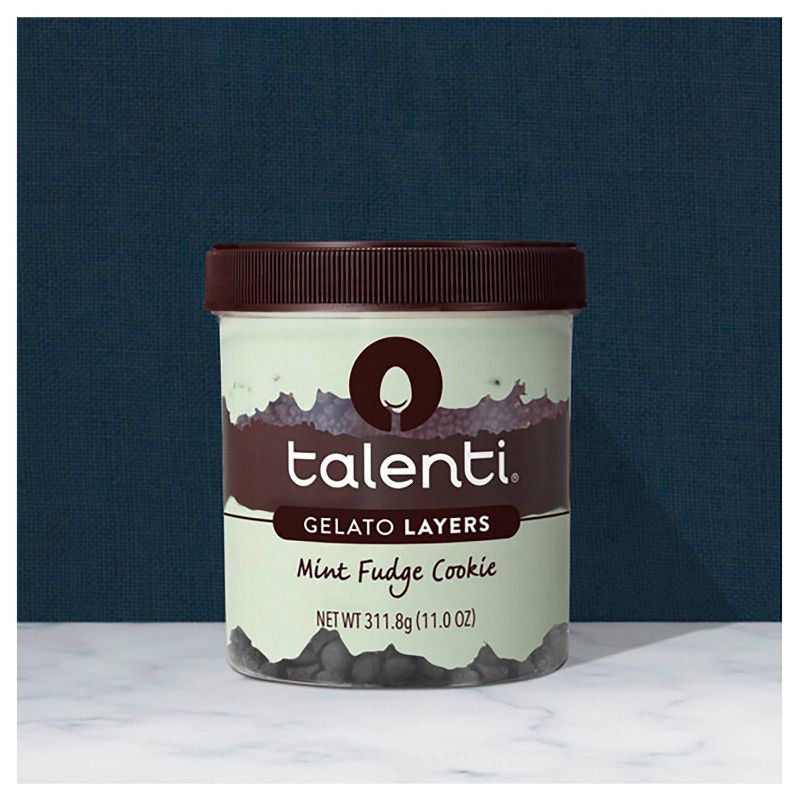 Talenti Gelato Layers Mint Fudge Cookie - 11oz