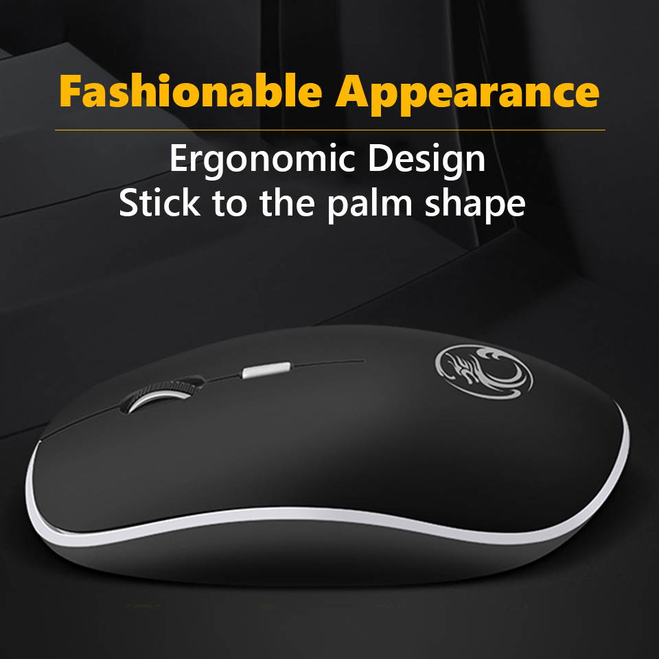 Silent Wireless Mouse PC Computer Mouse Gamer Ergonomic Mouse Optical Noiseless USB Mice Silent Mause Wireless For PC Laptop