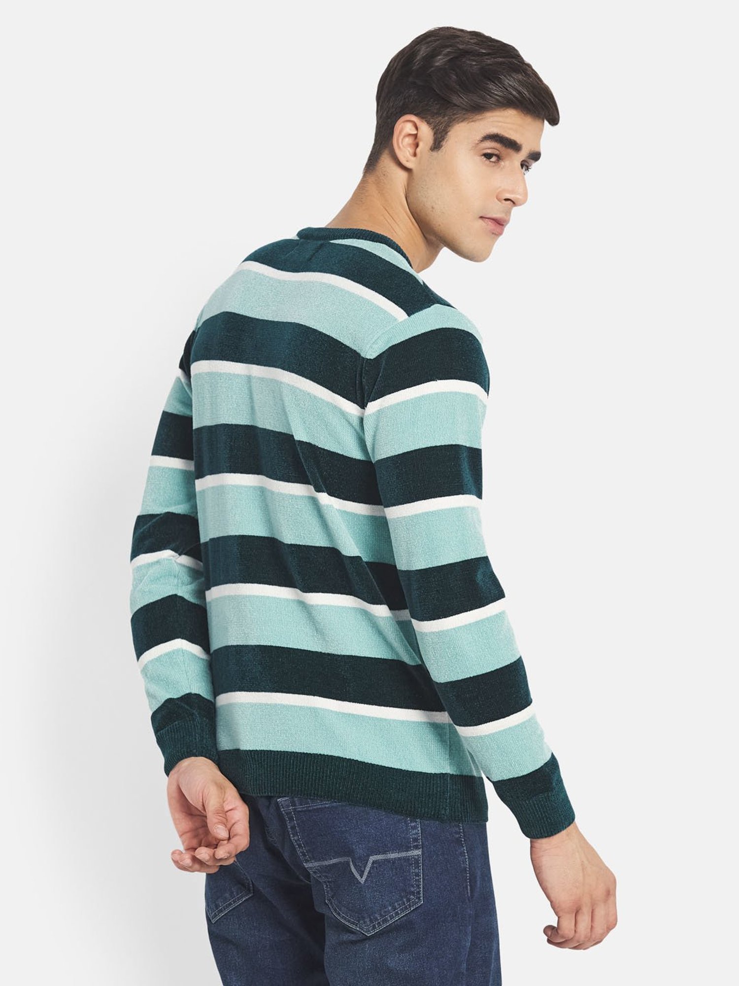 METTLE Multicolor Regular Fit Sweater