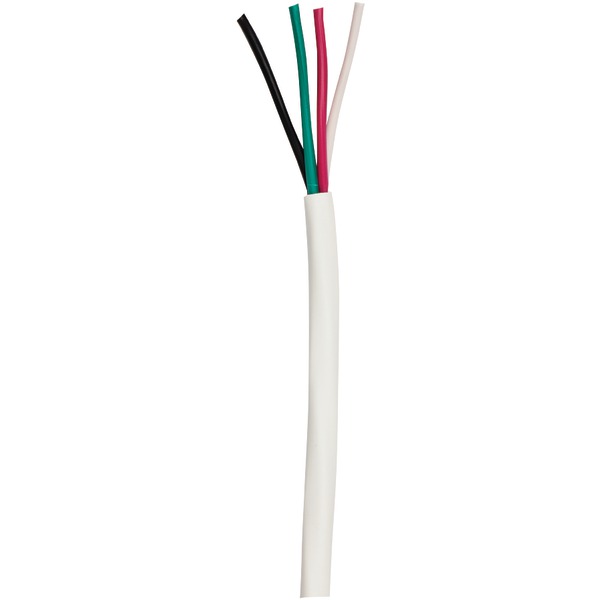 16-Gauge 2-Conductor Stranded Oxygen-Free Speaker Cable, 500 Ft.