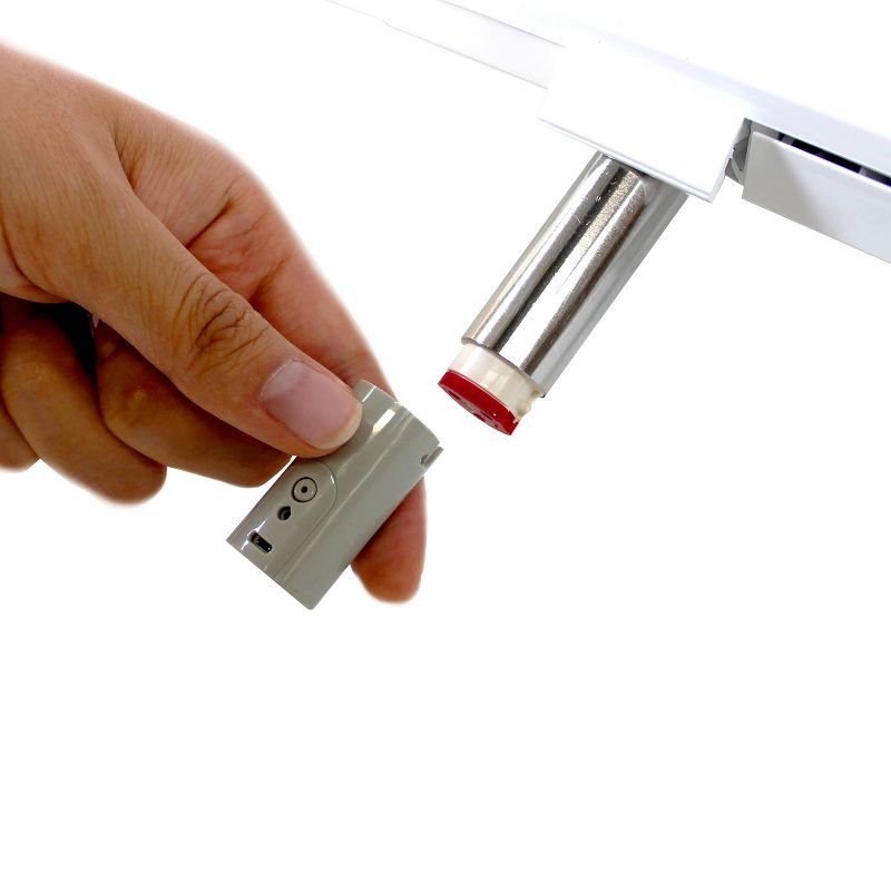 SB-3000 Electric Bidet Toilet Seat with Unlimited Heated Water and LED Night Light for Elongated Toilets White - SmartBidet