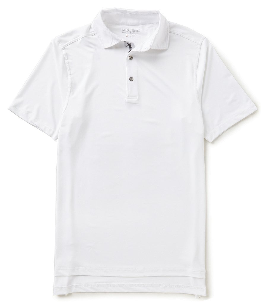 Bobby Jones Golf XH20 Solid Performance Jersey Short-Sleeve Polo Shirt