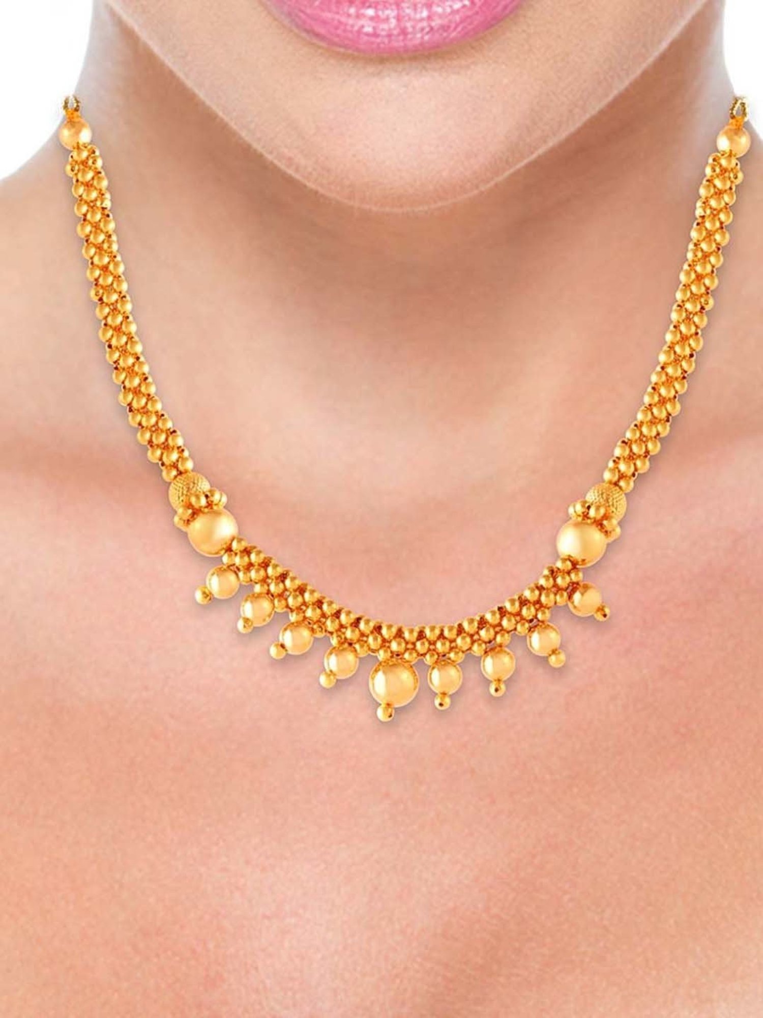 Malabar Gold and Diamonds 22k Gold Necklace for Women