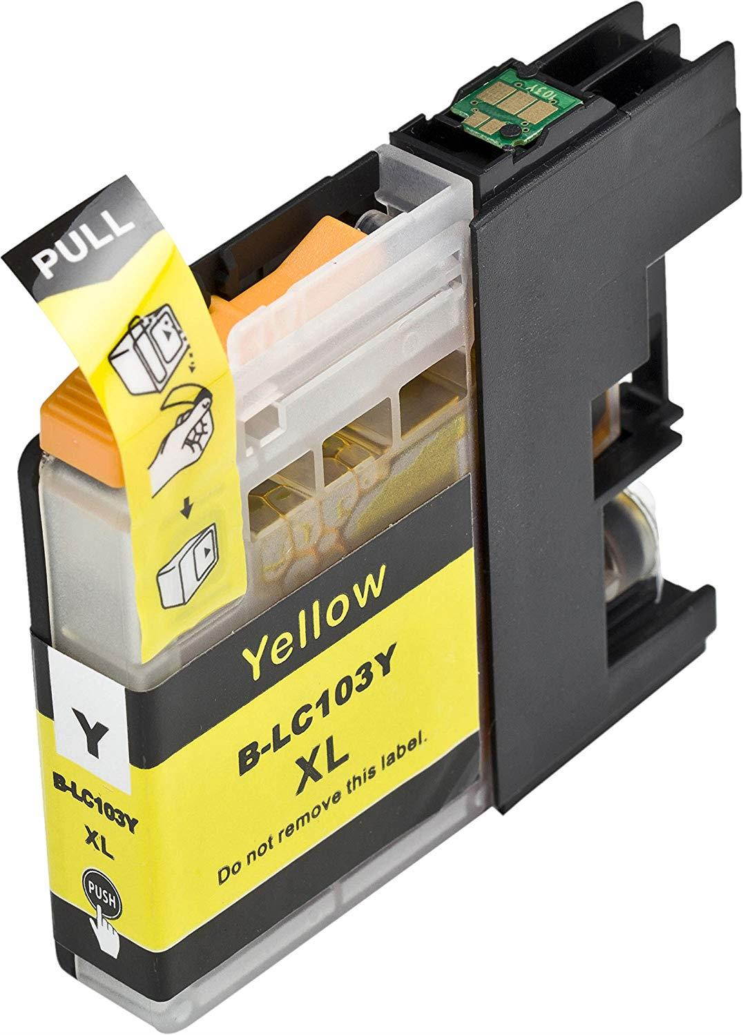 Ink Hero 12 Pack High Yield Cartridges for Brother LC-103 DCP J152W MFC J245 J285DW J4310DW J4410DW J450DW J4510DW J4610DW J470DW J4710DW J475DW J650DW J6520DW J6720DW J6920DW J6920DW J870DW J875DW