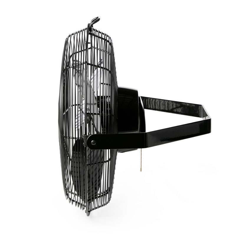 Air King 18" 1/6 HP 3-Speed Adjustable Height Floor Fan with Roll-About Stand