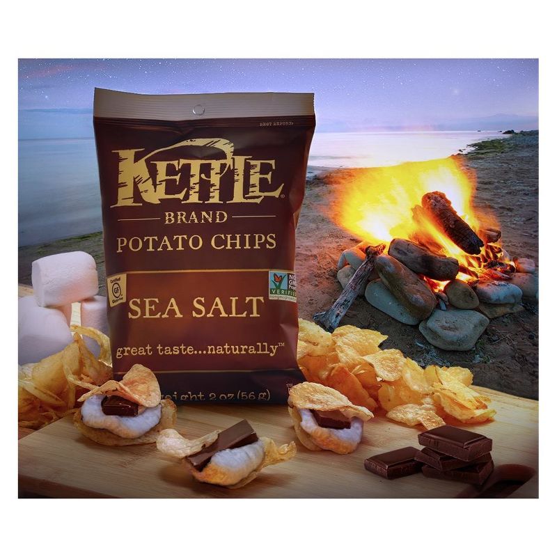 Kettle Sea Salt Potato Chips - 8.5oz
