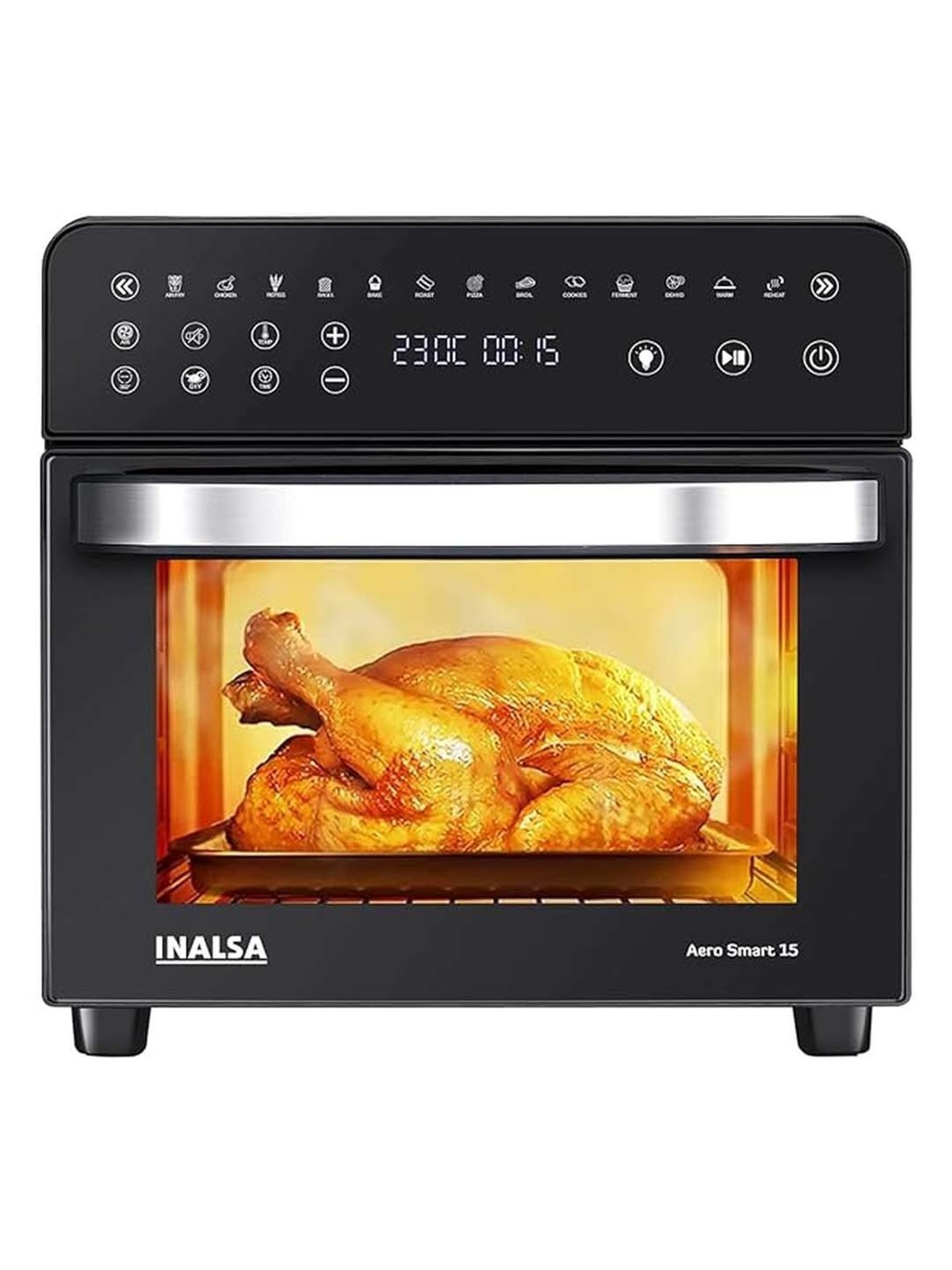 Prestige Nutrifry Black Plastic Electric Digital Touch Airfryer 4.5L