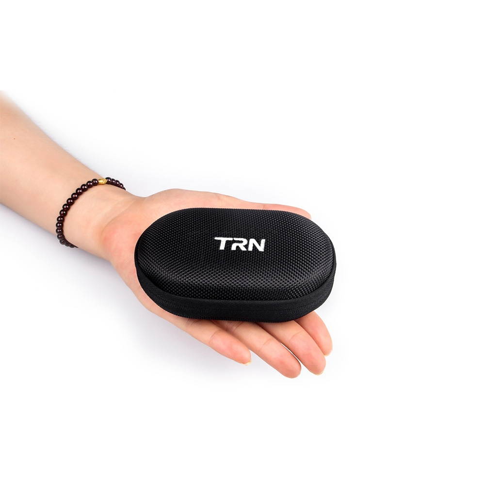 TRN Headphones Storage Box Earphone Protective Hard Case Anti-Shock EVA Travel Carrying Bag for Wired Earphone BT Headset Charging Cable
