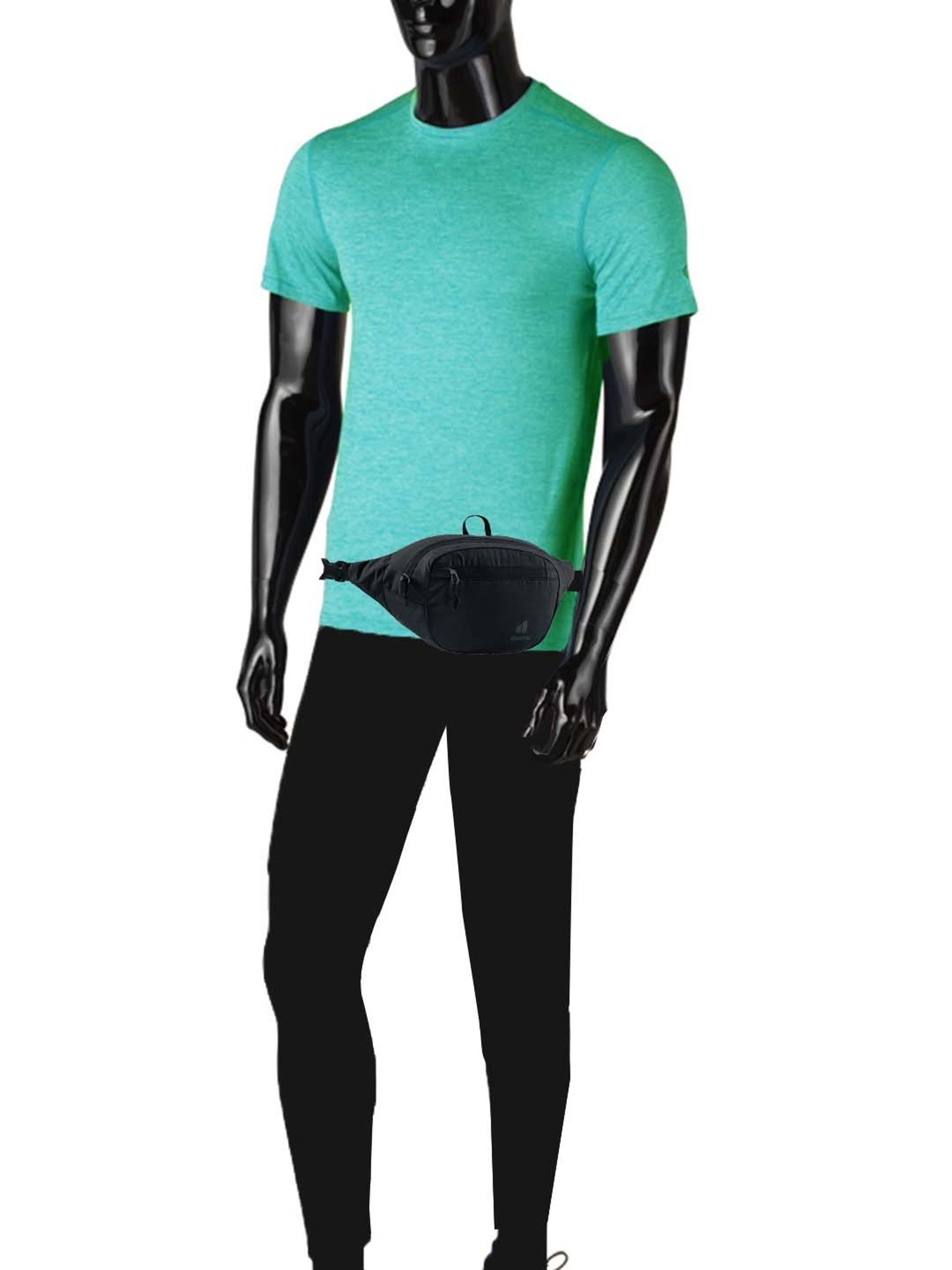 Deuter Black Solid Waist Pouch