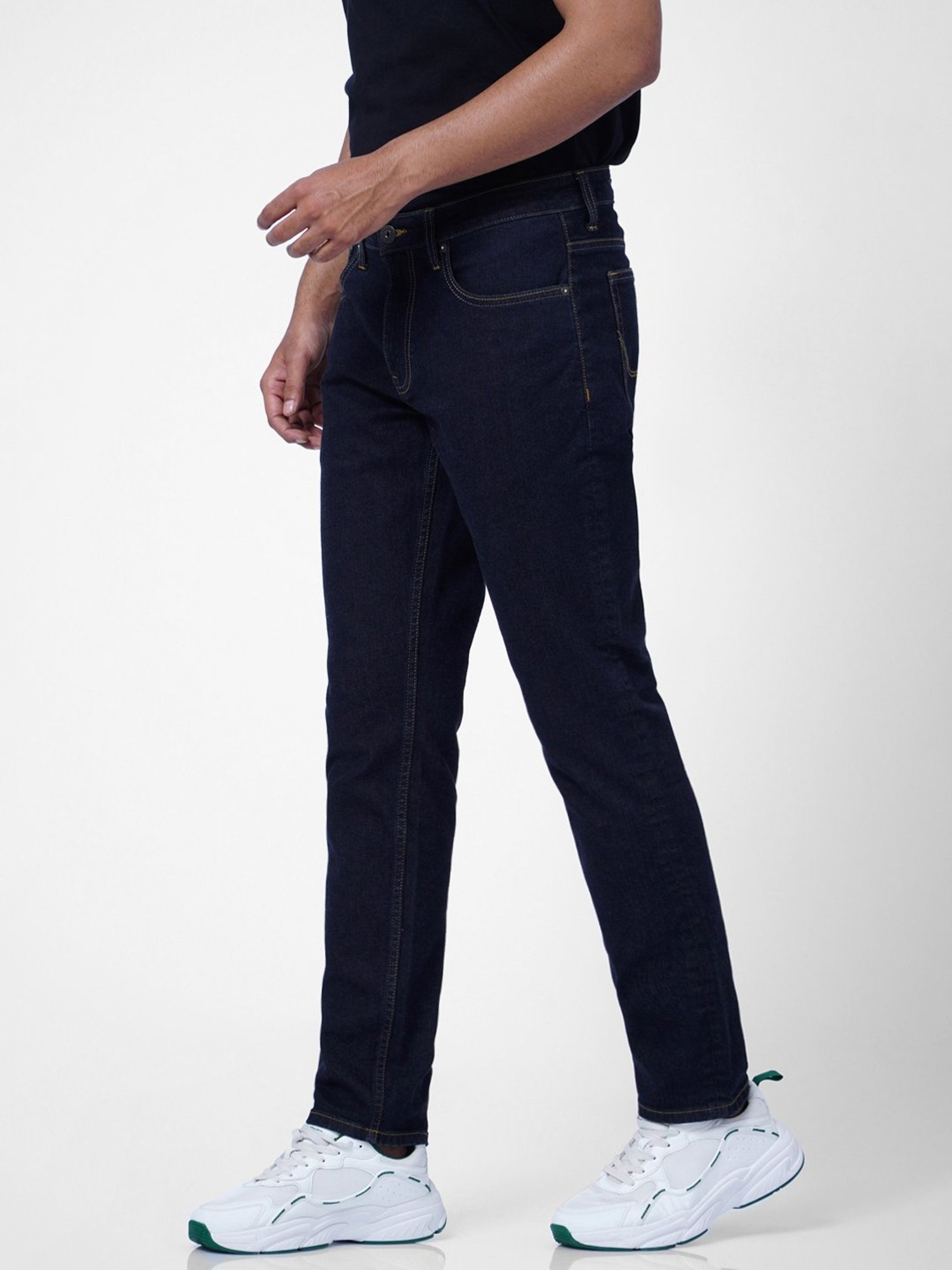 Jack & Jones Dark Blue Low Rise Jeans