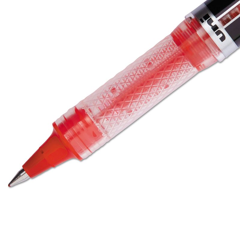 uni-ball VISION ELITE Roller Ball Stick Waterproof Pen Red Ink Super Fine 69022