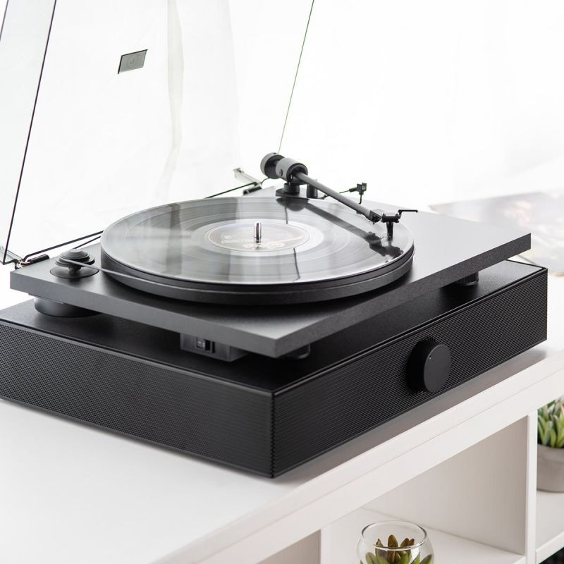Andover Audio Spindeck Plug-and-Play Turntable with Ortofon OM Cartridge (Black)