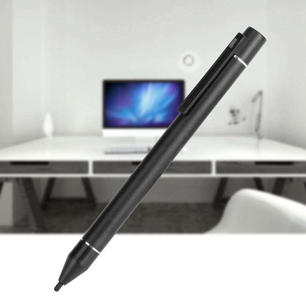 fosa High Sensitivity YM Black Stylus Pen, Active Capacitive Touch Screen Rechargeable Stylus Pen for iOS/Android/Samsung Galaxy/Microsoft Device and Other Touch Screen Devices