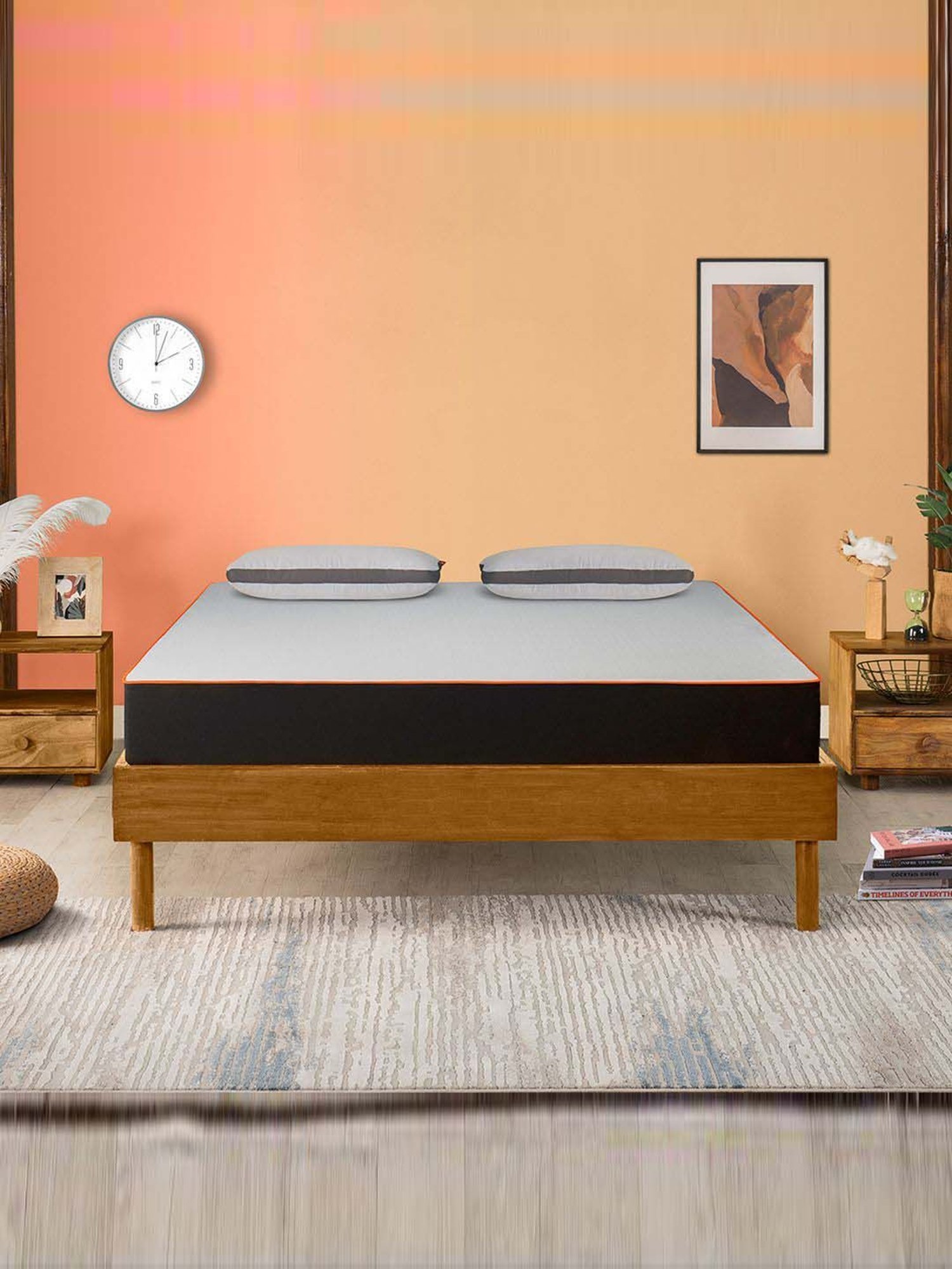 Sleepyhead Original White Memory Foam 3 Layered BodyIQ Orthopedic Mattress